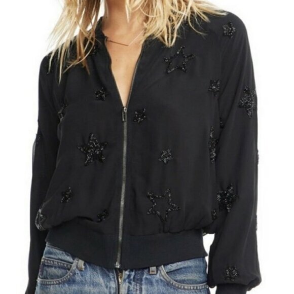Chaser Star beaded bomber jacket - Picture 7 of 8
